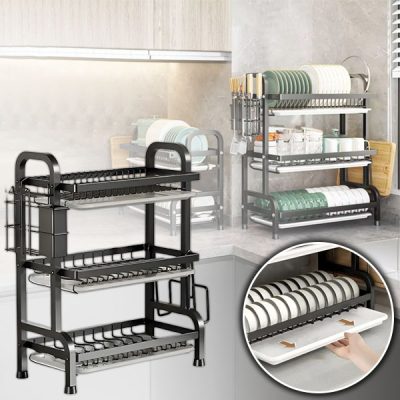 Inteligentny wielowarstwowy stojak do szybkiego i wydajnego suszenia naczyń | DRYSTACK