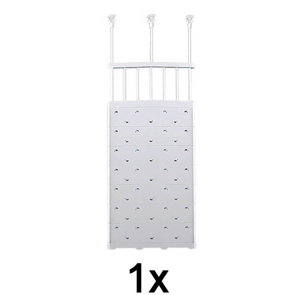 1x Rozszerzalny regał do przechowywania | SHELFEXPEND